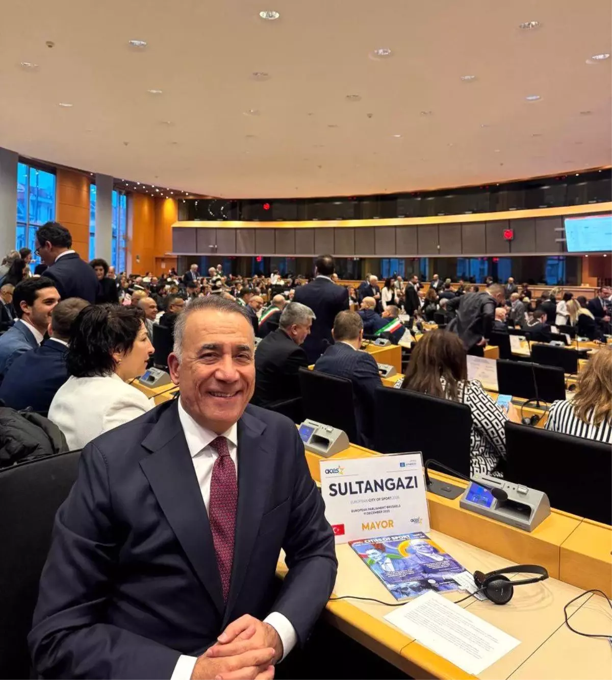 Sultangazi’ye “Avrupa Spor Şehri” Ünvanı Verildi