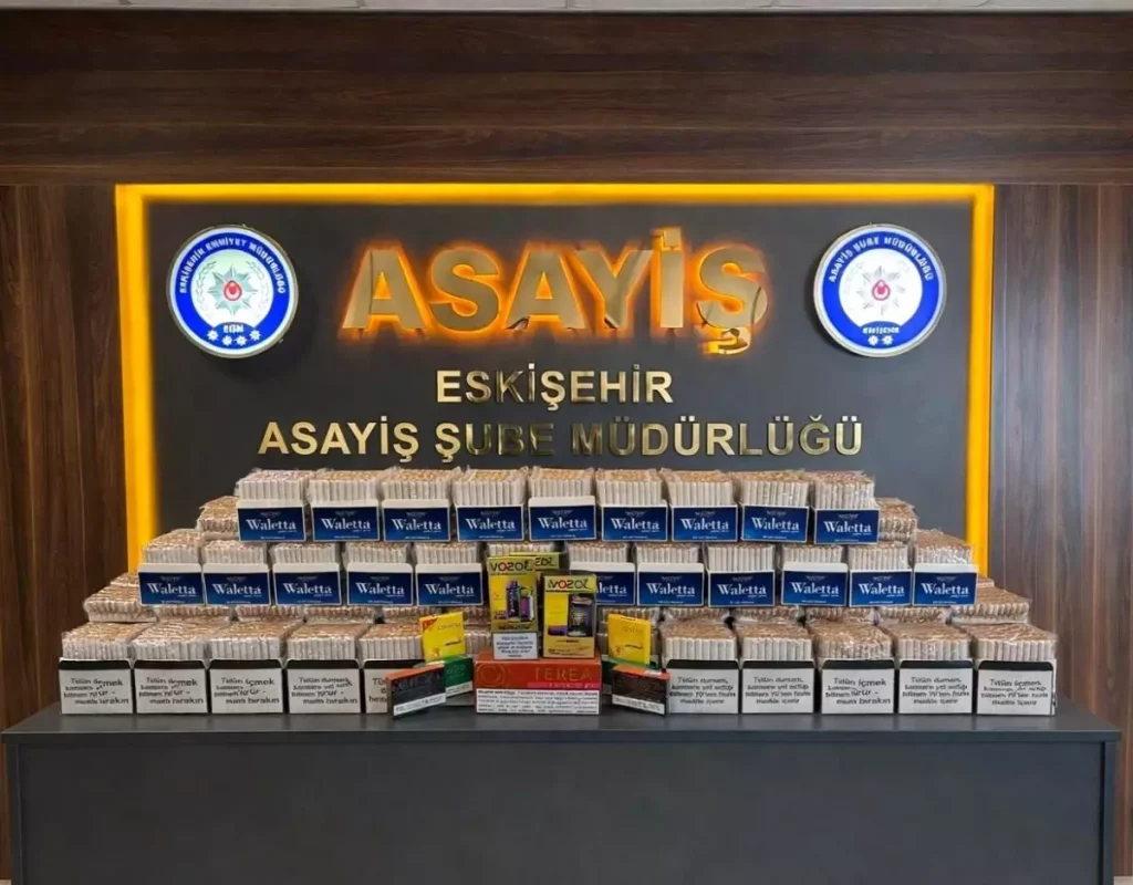 Eskişehir’de Bandrolsüz Sigara Operasyonu: 29.200 Dal Ele Geçirildi!