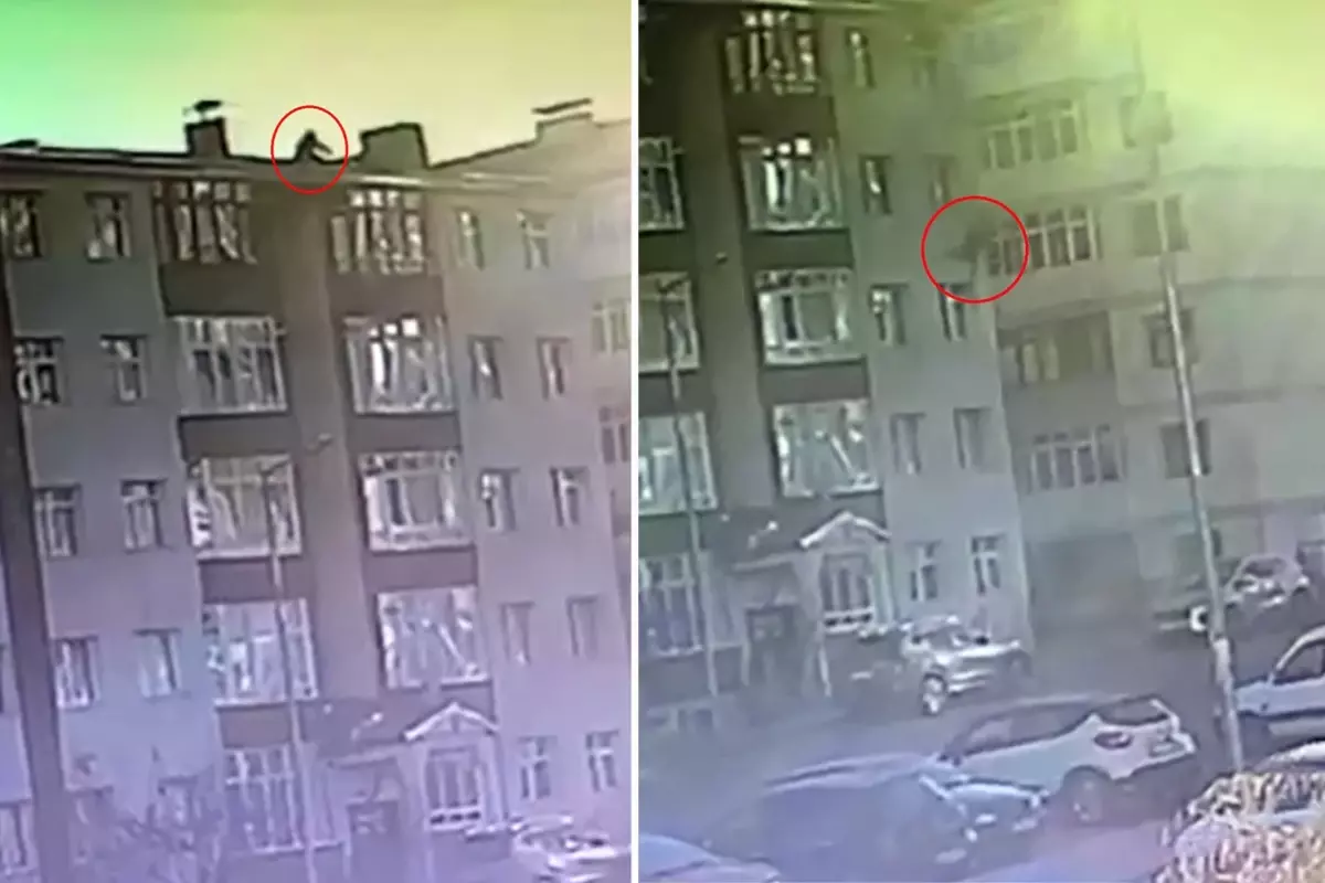 Erzurum’da Çatıda Düşen Adam Hayatını Kaybetti