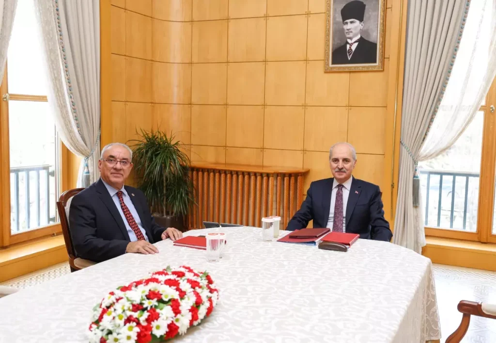 Kurtulmuş’tan Aksakal’a Ziyaret