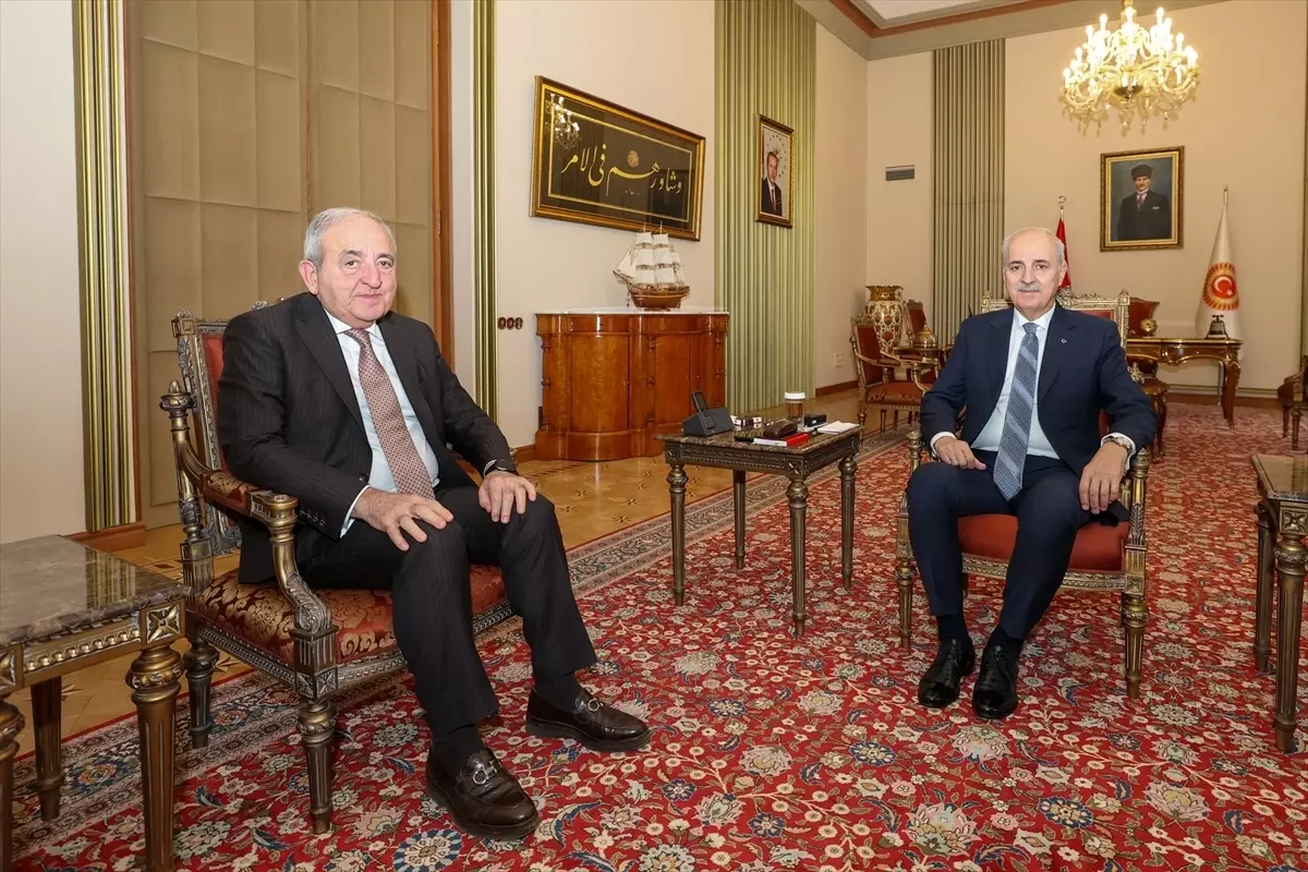 Kurtulmuş KEİPA Genel Sekreteri’ni kabul etti