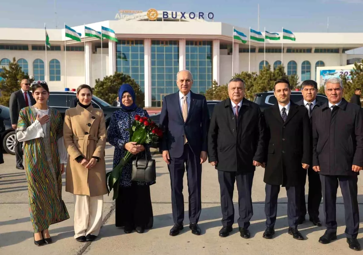 Kurtulmuş Özbekistan’da Resmi Ziyaret Gerçekleştiriyor