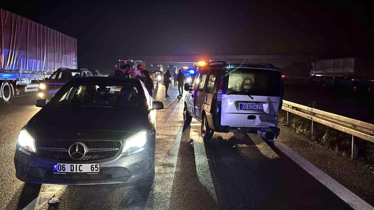 Bolu’da Zincirleme Kaza: 7 Yaralı