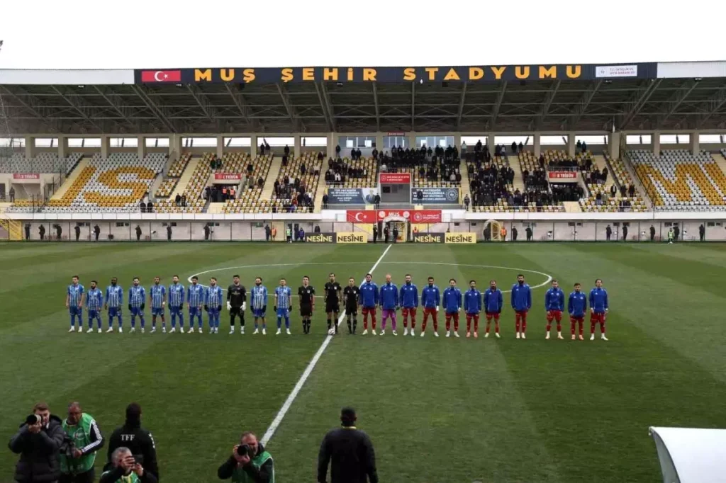 Muş Spor, Fethiyespor’u 2-0 Geçerek Kırmızı Grup’ta Büyük Bir Adım Attı