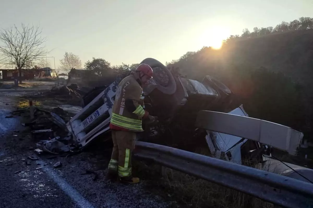 Manisa’da Tek Taraflı Trafik Kazası: 1 Yaralı