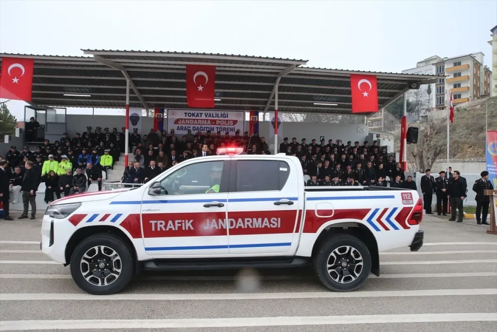 Tokat’a 79 Yeni Güvenlik Aracı Tahsis Edildi: 157 Milyon Liralık Yatırım