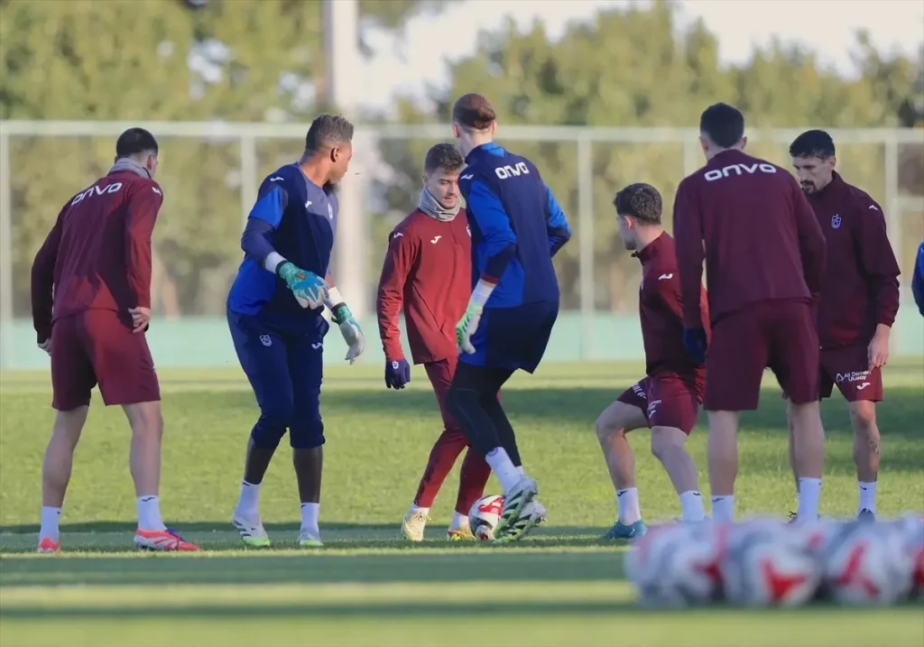 Trabzonspor, Gençlerbirliği Maçına Hazırlıklarını Hızlandırıyor