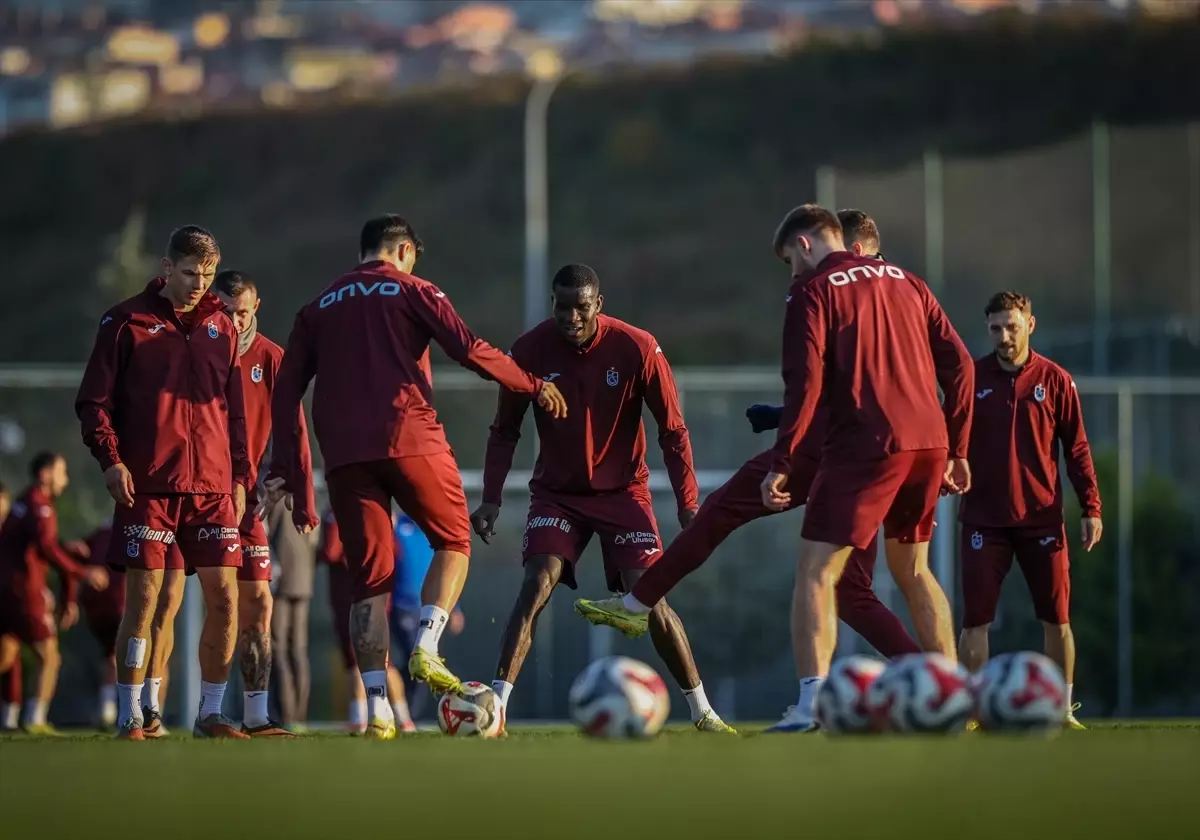 Trabzonspor Göztepe Maçına Hazırlanıyor