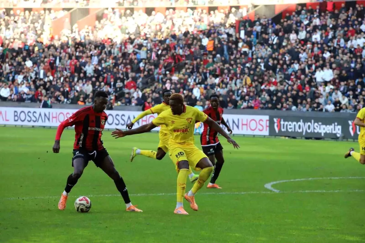 Gaziantep FK, Göztepe’ye 1-0 Yenildi