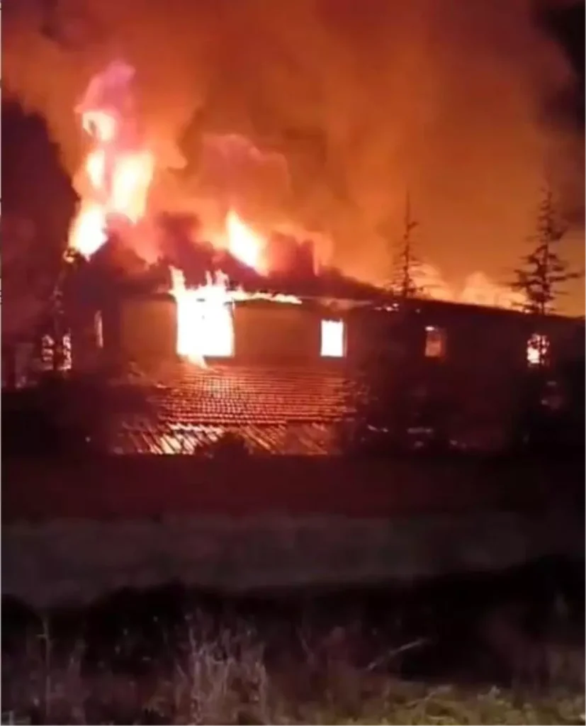 Turhal’da Yangın: Bir Kadın Hayatını Kaybetti