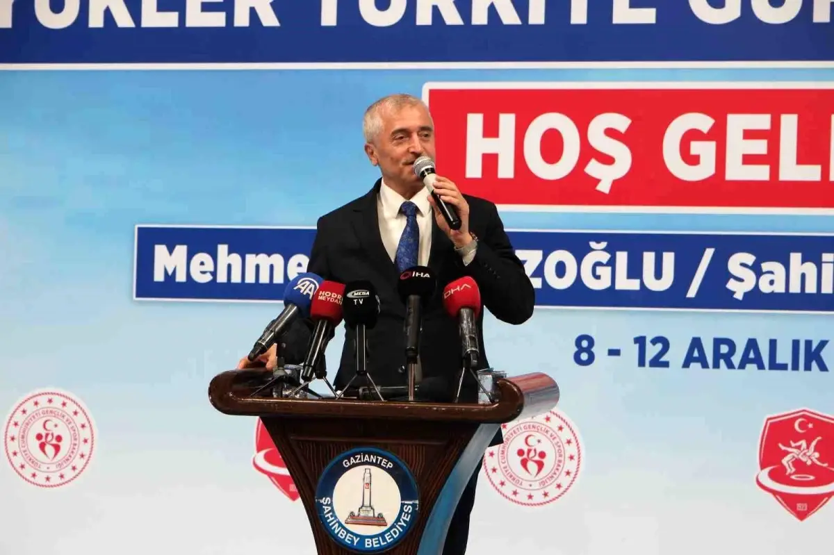 Türkiye Güreş Şampiyonası Gaziantep’te başladı