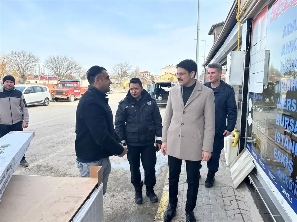 Kaymakam Eskimez Esnafı Ziyaret Etti