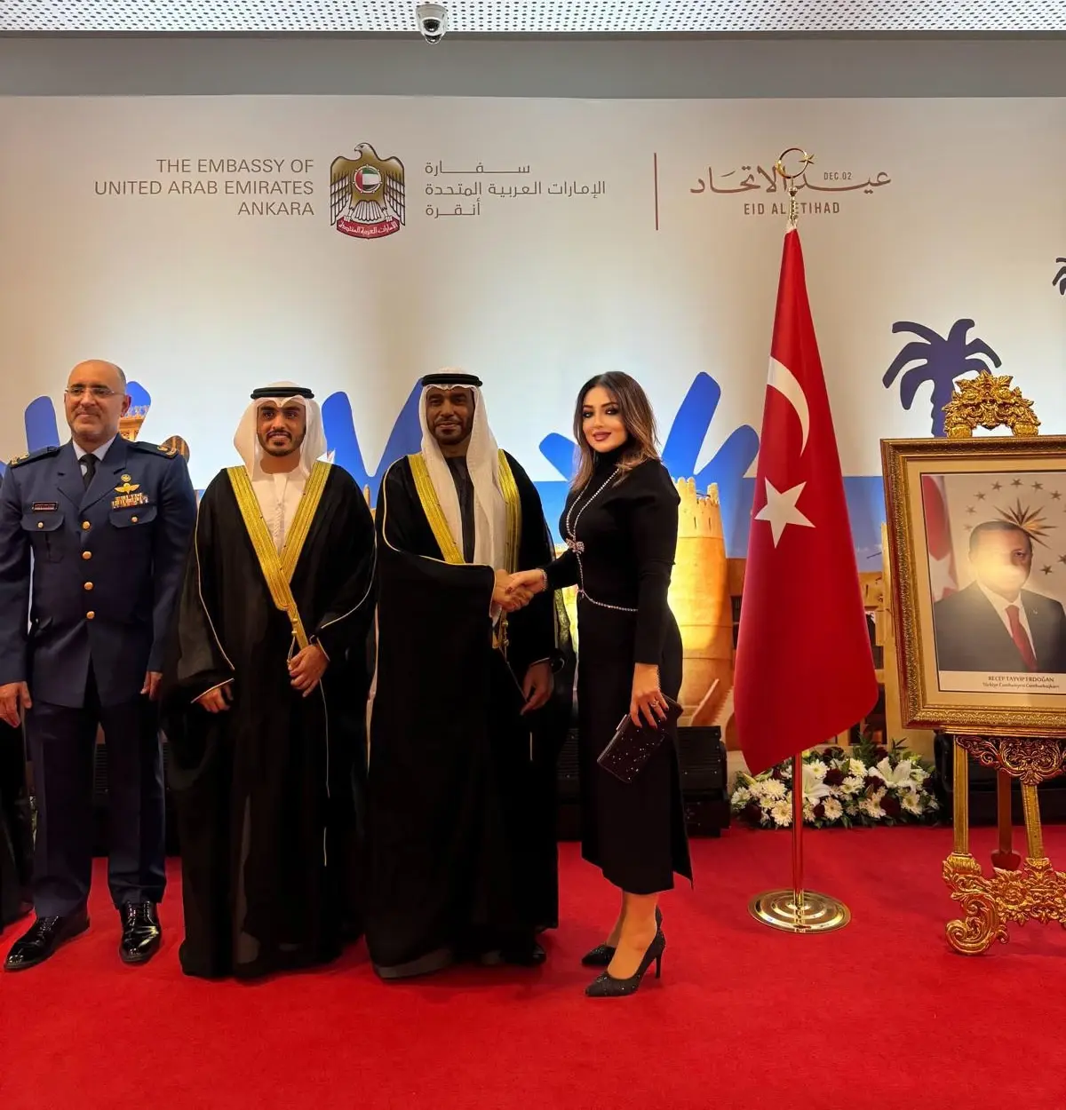 BAE’nin Birlik Günü’nde ULUSKON Onur Konuğu Nezaket Emine Atasoy’un Türkiye-BAE İşbirliğine Vurgu