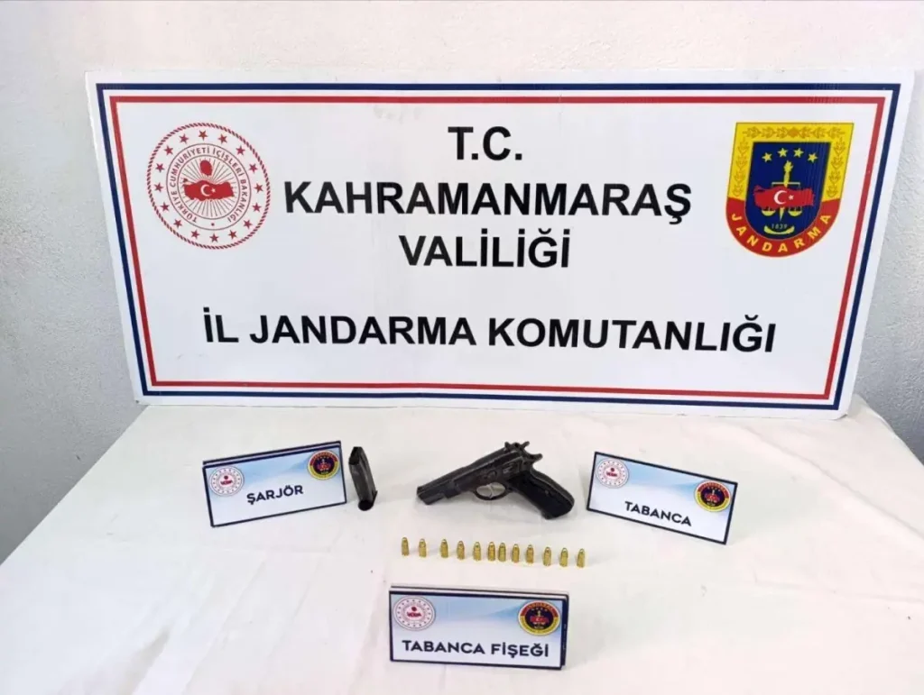 Kahramanmaraş’ta Uyuşturucu ve Silah Operasyonu
