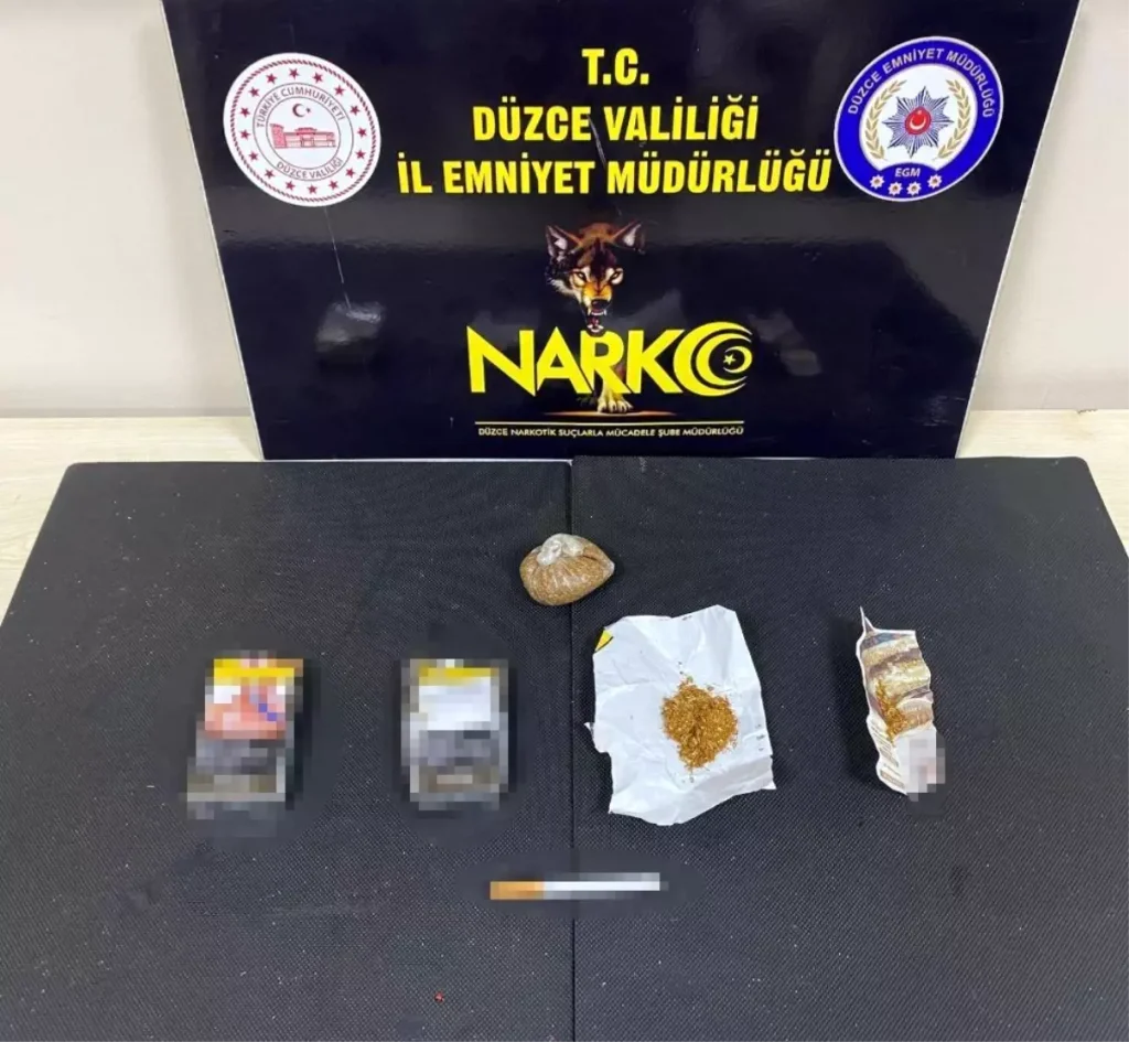 Düzce’de Uyuşturucu Ticareti İddiasıyla Tutuklama