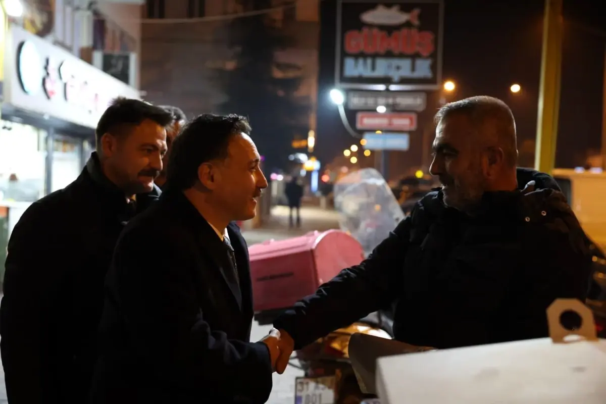 Vali Çiçek, Kocasinan’da Esnaf ve Vatandaşlarla Buluştu