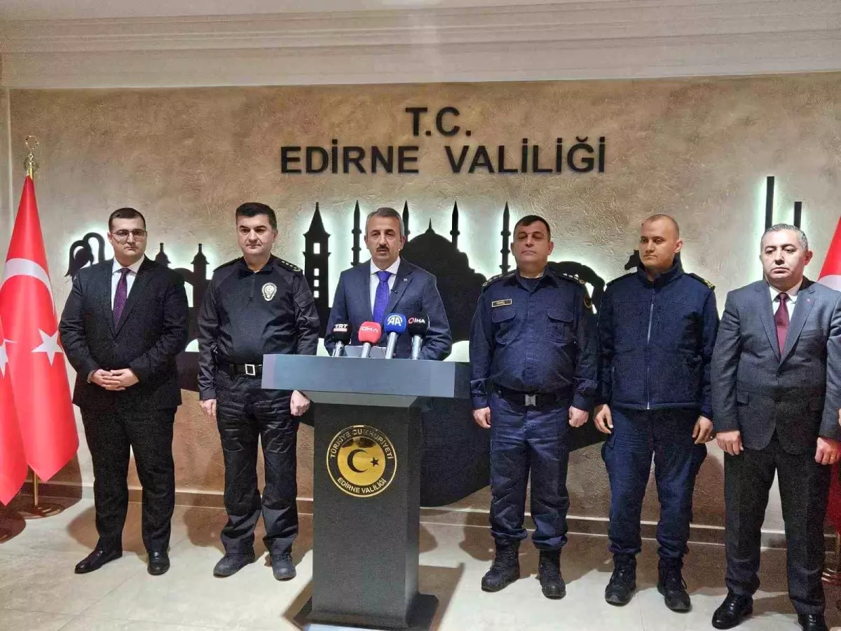 Vali Sezer: “Edirne’de 10 ayda bin 414 kişi yakalandı, motosiklet kazaları arttı”