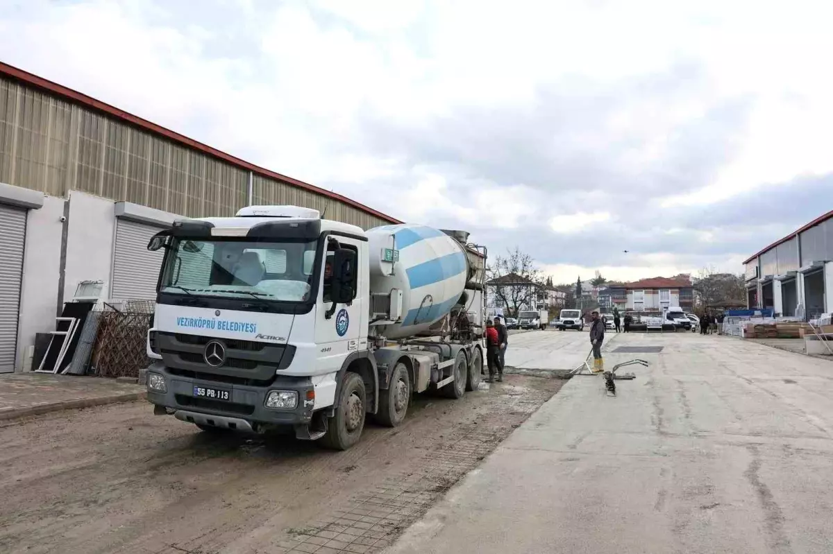 Vezirköprü Hurdacılar ve Keresteciler Sitesi’nde sorunlar çözülüyor