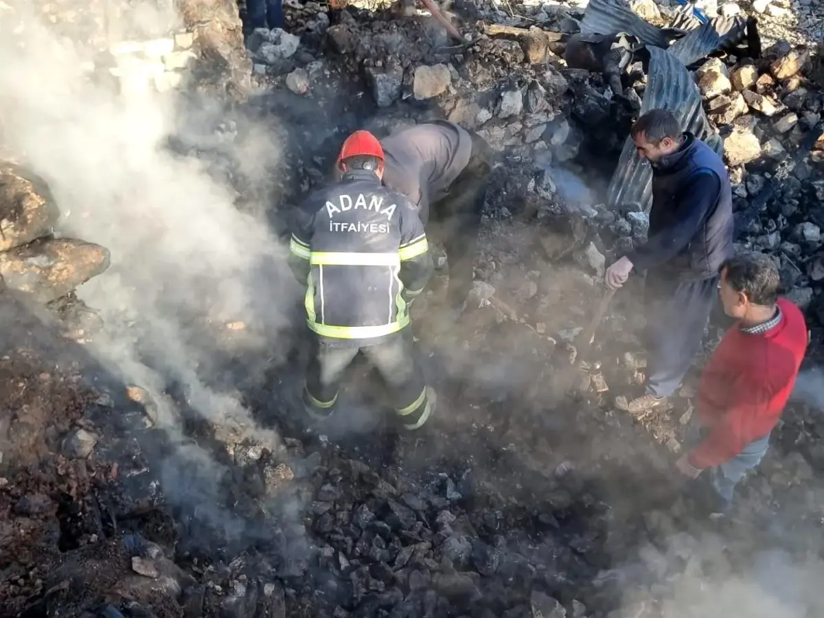 Adana’da Yangında 85 Yaşındaki Kadın Hayatını Kaybetti