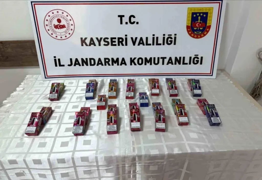 Kayseri’de 930 Paket Bandrolsüz Sigara Ele Geçirildi
