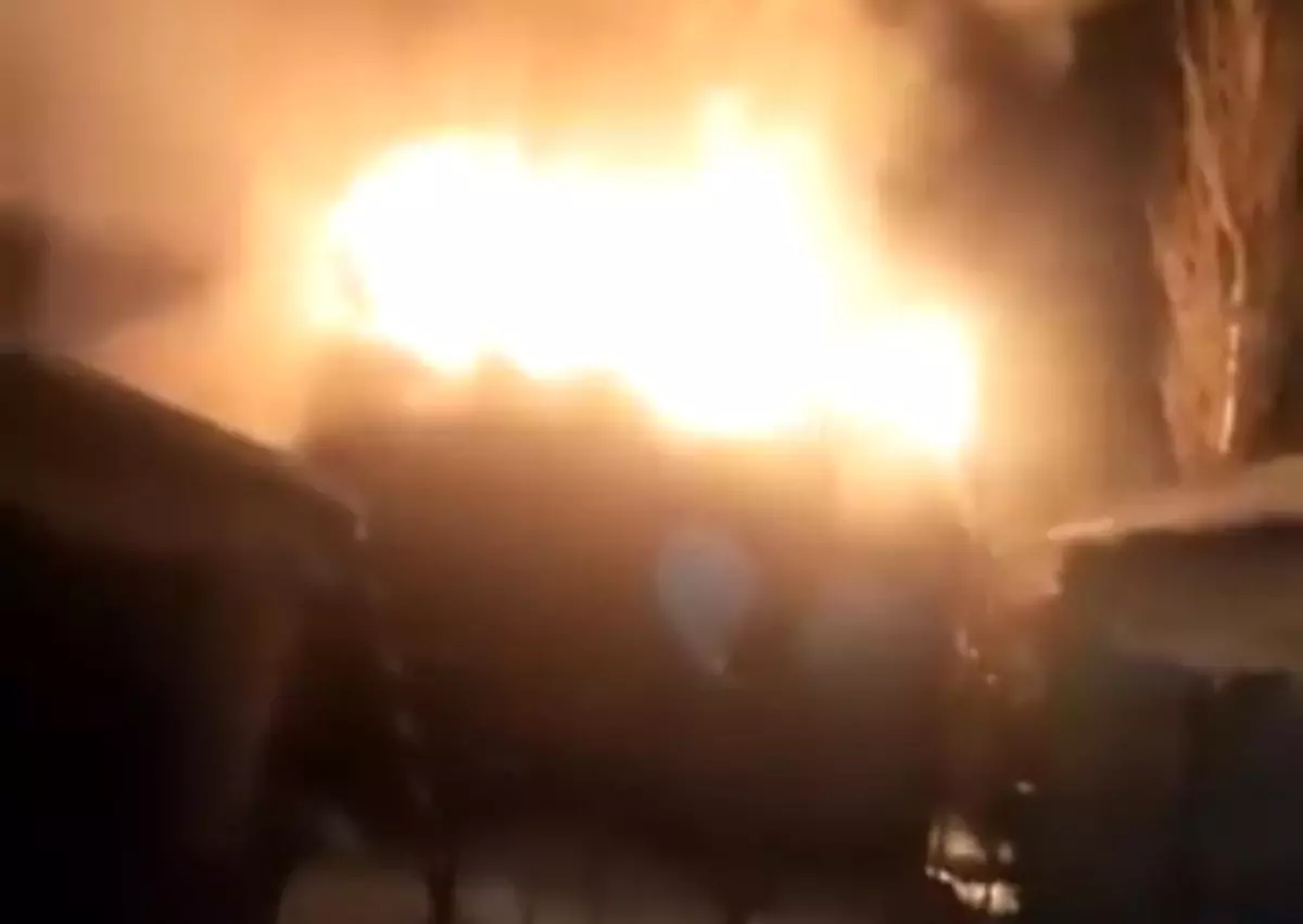 Yüksekova’da Kalorifer Kazan Dairesinde Çıkan Yangın Söndürüldü