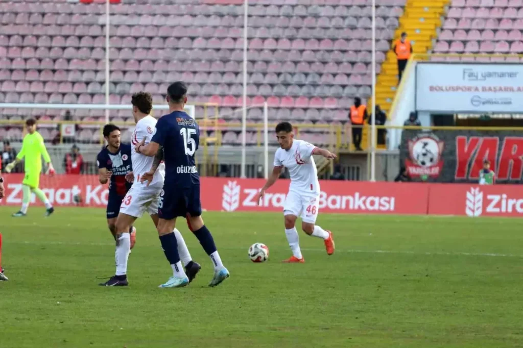 Boluspor ve Fethiyespor Ziraat Türkiye Kupası’nda 0-0 Berabere Kaldı