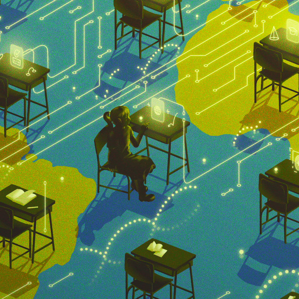 Tech Giants Race to Embed AI in Classrooms Worldwide