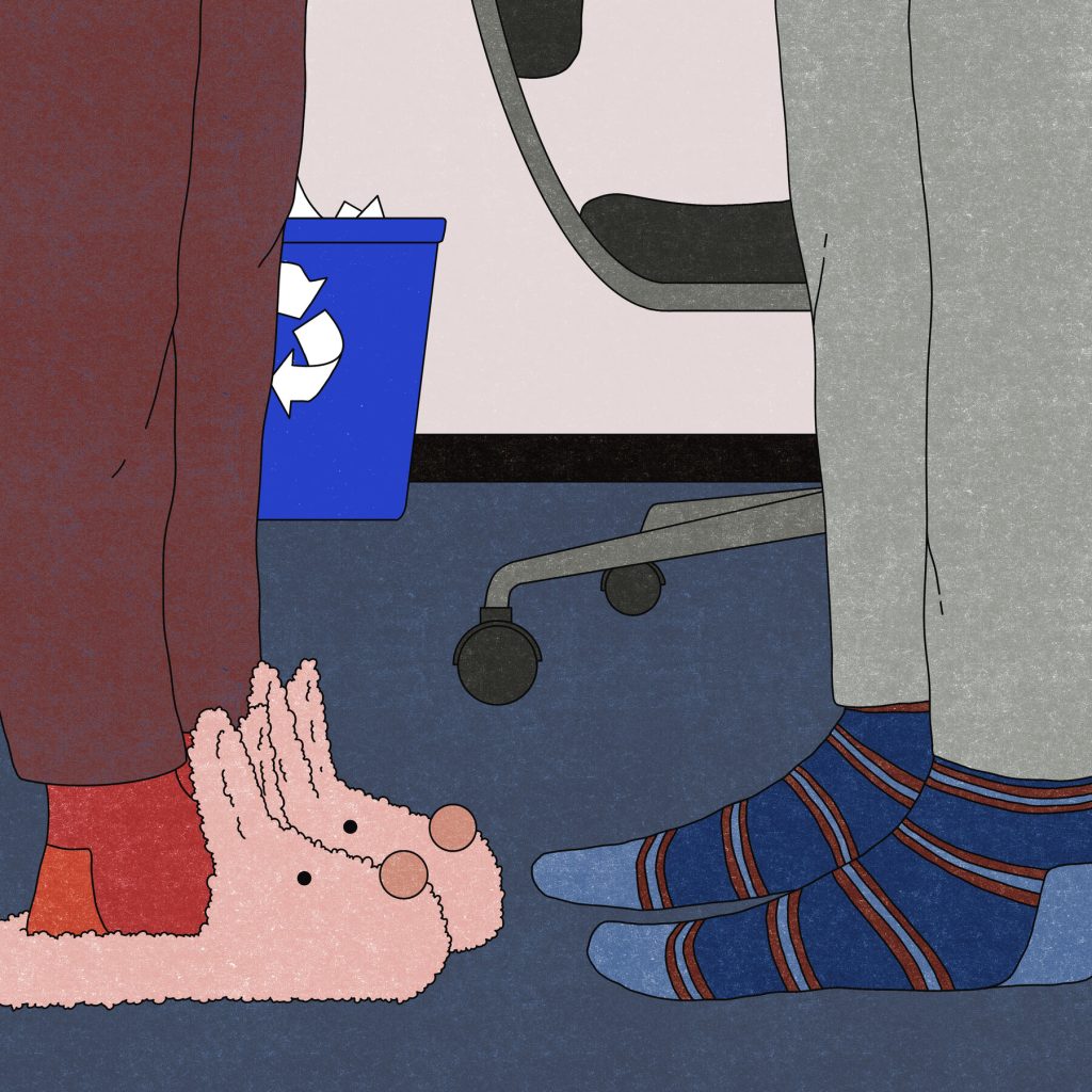 Welcome to the Office. Now Take Off Your Shoes.