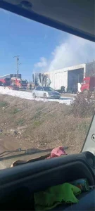 Akyurt’ta Geri Dönüşüm Fabrikasında Yangın