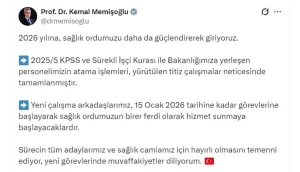 Sağlık Bakanlığı’nda Atama Süreci Tamamlandı