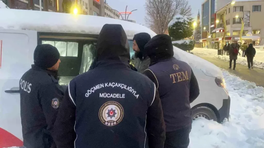 Bolu’da Yılbaşı Denetimi: Kaçak Göçmenlere Operasyon