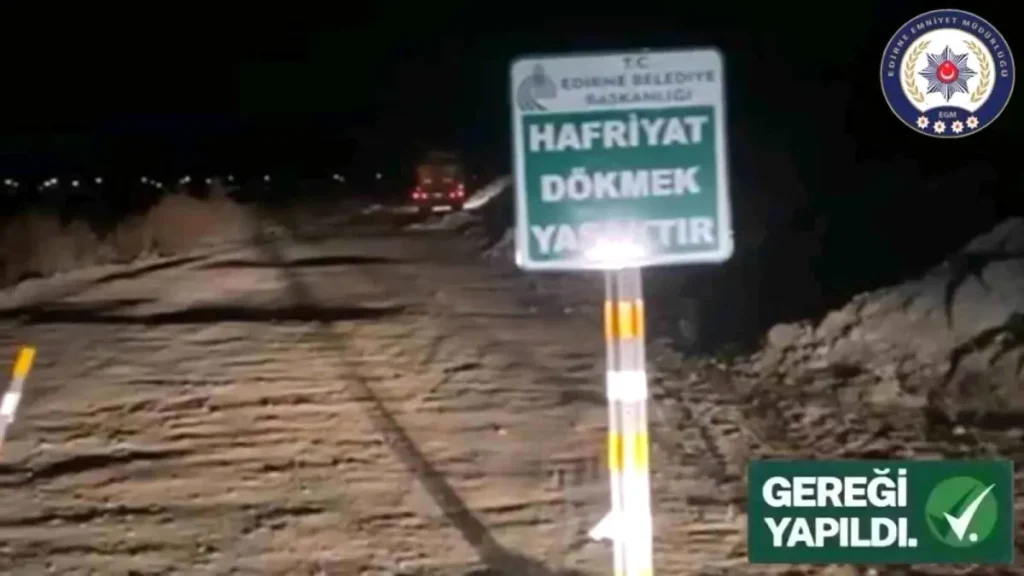 Çevreyi Kirleten Sürücüye 63.592 TL Ceza