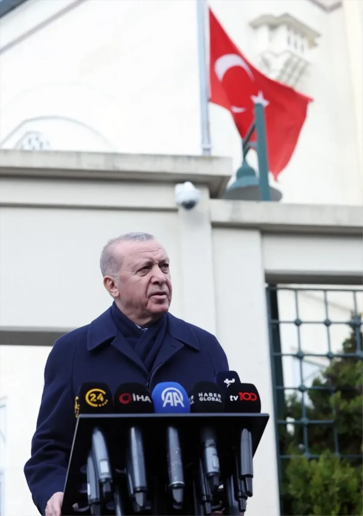 Cumhurbaşkanı Erdoğan, Üsküdar’da Hz. Ali Camisi’nde Cuma Namazını Kıldı