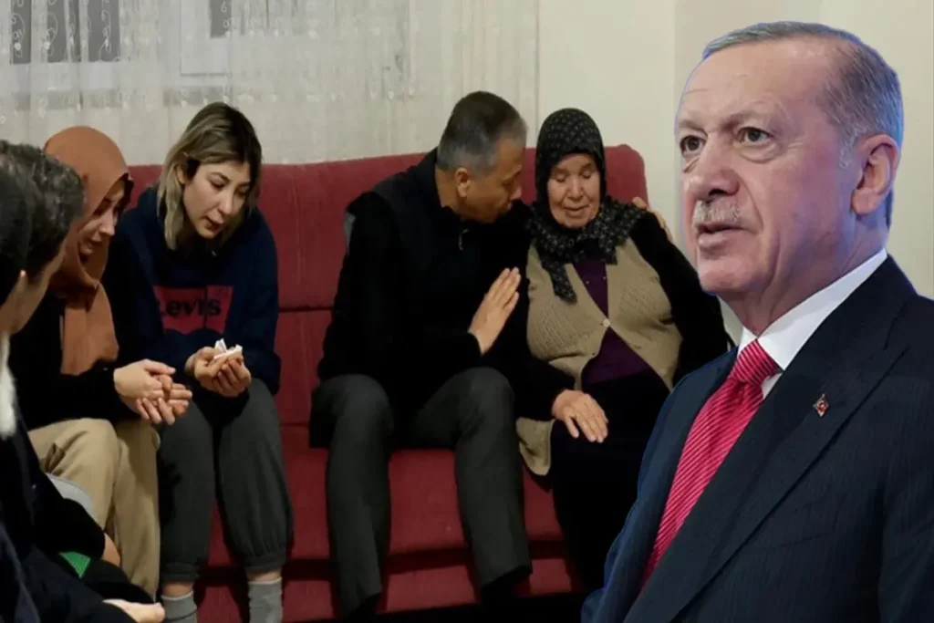 Cumhurbaşkanı Erdoğan, Şehit Polis Memuru Yasin Koçyiğit’in Ailesine Başsağlığı Diledi