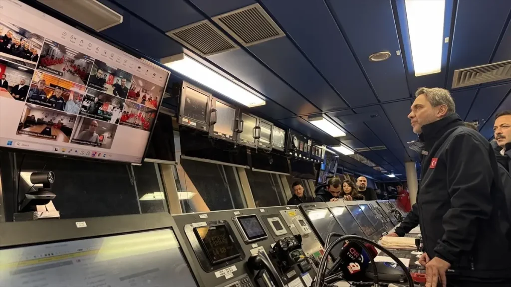 Cumhurbaşkanı Erdoğan, Yavuz Sondaj Gemisi’ndeki Çalışanların Yeni Yılını Telefonla Kutladı