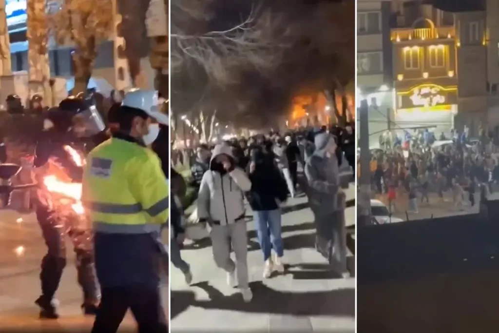 Komşuda Gerilim Tırmanıyor! Hükümet Binasına Saldırı ve Polis Ateşe Verildi