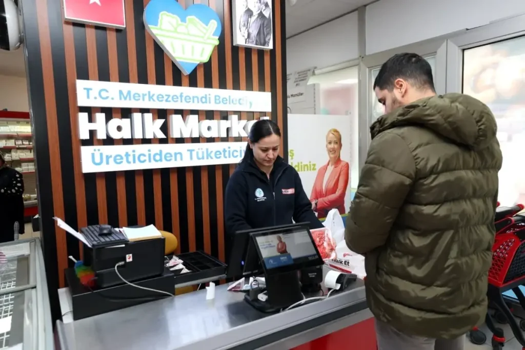Merkezefendi Halk Şarküteri Vatandaşlara Uygun Fiyatlı Süt Ürünleri Sunuyor