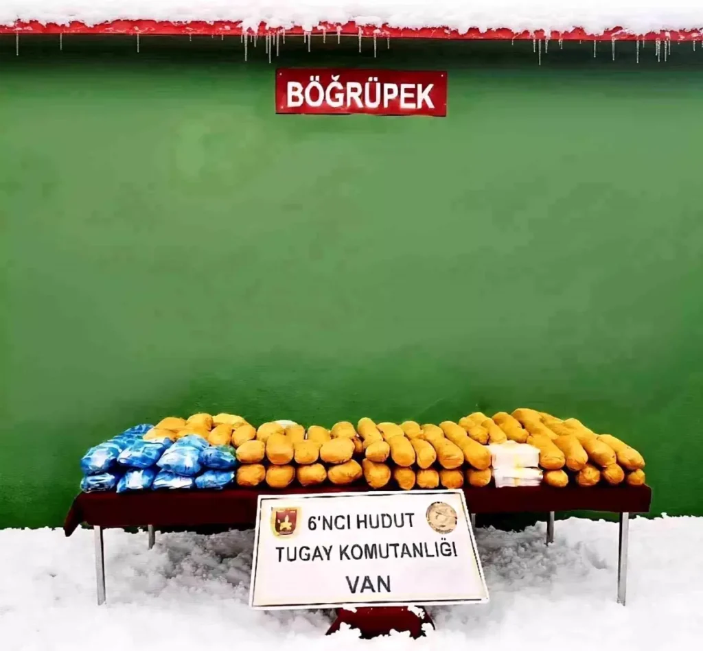 Van’da 50 kg Uyuşturucu Ele Geçirildi