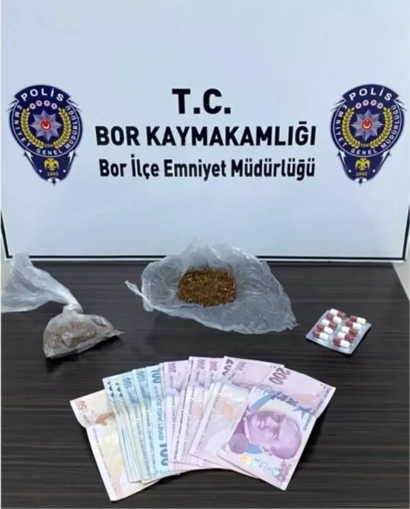 Niğde’de Şok Uyuşturucu Operasyonu: 21 Gram Sentetik Madde ve 2.550 TL Ele Geçirildi