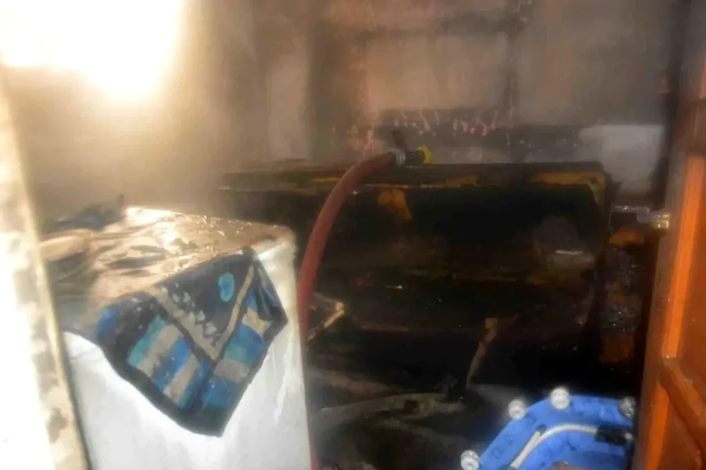 Ordu’da Apartmanın Zemin Katında Çıkan Yangın ve Kurtarma Operasyonu