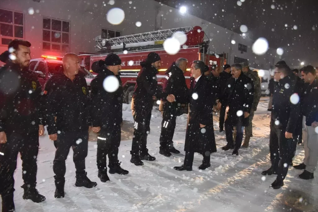 Vali Ekici’den Güvenlik Güçlerine Yeni Yıl Ziyareti