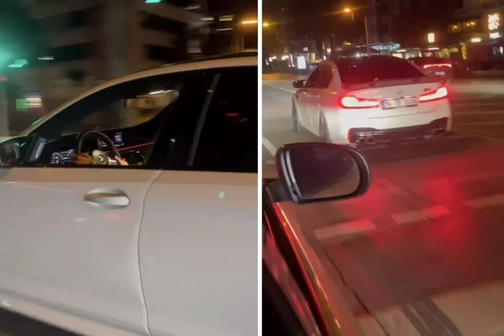 Ünlü futbolcu trafikte karşılaştığı taraftarları kırmadı