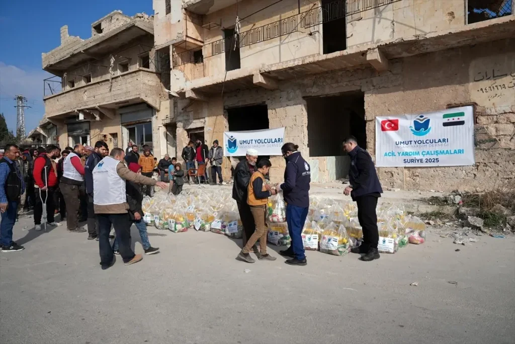 Umut Yolcuları Derneği 2025’te Dünya Çapında Yardımda Bulundu