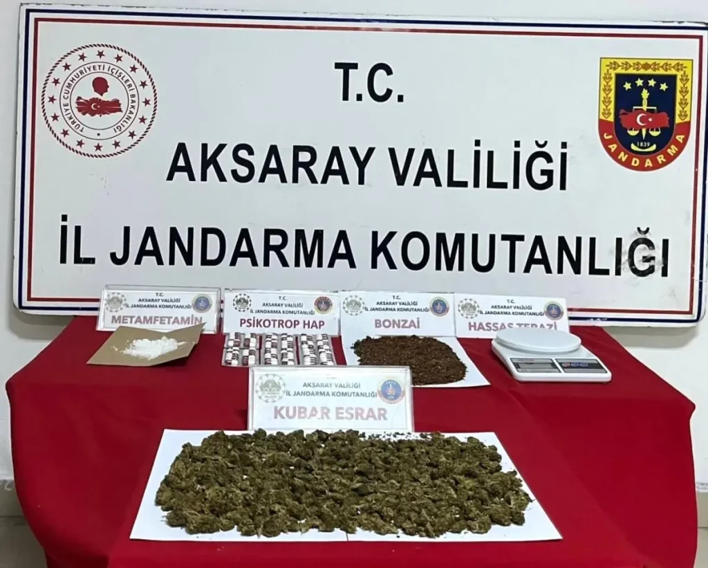 Aksaray’da Uyuşturucu Operasyonu: 1 Tutuklama