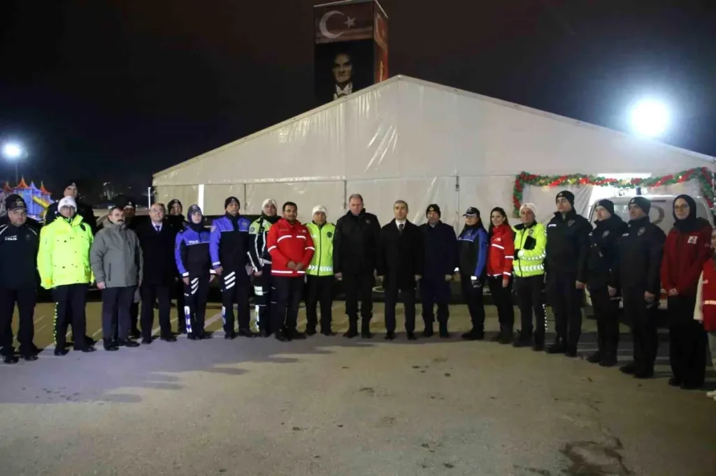 Vali Aktaş’tan Güvenlik Ekiplerine Yeni Yıl Ziyareti