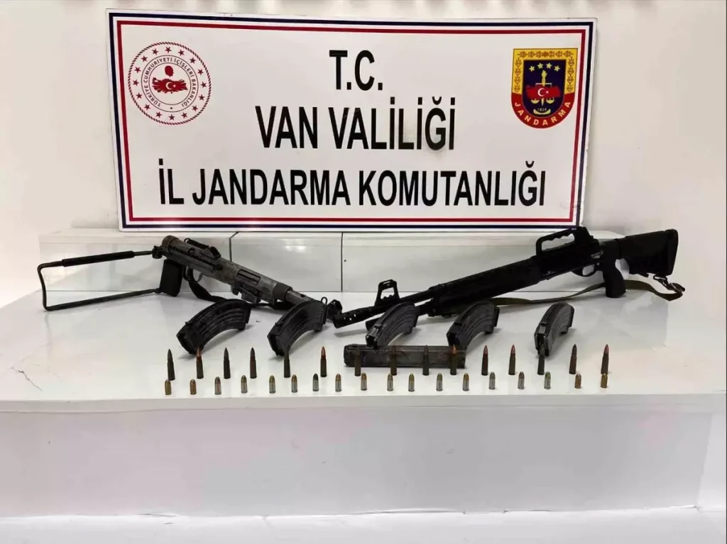 Başkale’de Jandarma Operasyonu: Silah ve Mühimmat Ele Geçirildi